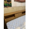 Image 3 : Double Bed with Air Mattress and Wooden Storage Headboard Matches Lots 15&16
