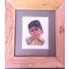 Image 2 : Four Framed Embroidered Portraits Featuring Indigenous Figures