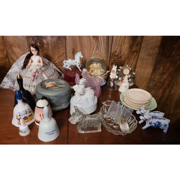 Decor Including Bells, Music Boxes, and More!