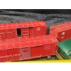 Image 10 : Vintage Train Boxcars and Other Train Set Pieces - Likely 1950s-60s