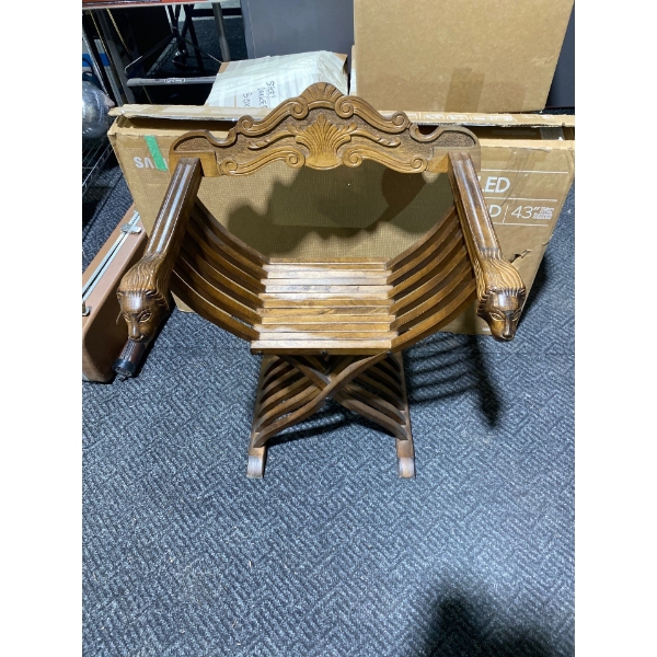  Savonarola Italian Renaissance X-Frame Folding Chair