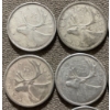 Image 2 : Canadian 25-cent Pieces 80% Silver 64.13 Grams
