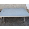 Image 1 : Set of 3 Folding Plastic Tables, Contents NOT Included - Each is 5Ft Wide, 30in Tall 