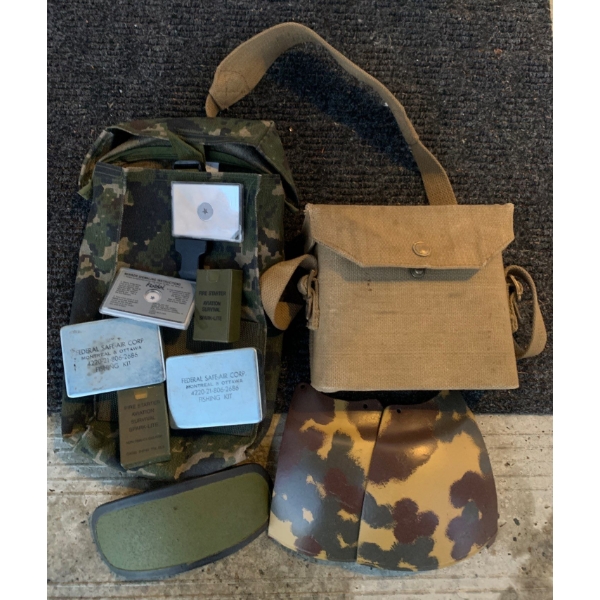 Military Survivalist Packs - Fishing & Fire 