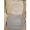 Image 3 : Two Morgantown Crystal Commemorative Plates:Led by the Star and Tidings of Great Joy