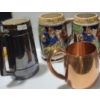 Image 2 : Westbend Copper Mug  3" Diameter Top, 3.5 T, Steins: "Old Vienna" 6 T