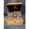 Image 1 : Wooden Boxed Metal Stamping Set with Rotary Engraver