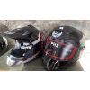 Image 2 : NEW FULMER MX Helmets - PHX Zone 3 Size XL Skull & Stealth Size XL Black