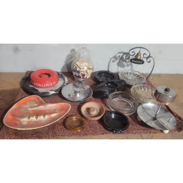 Smokers Ash Tray Collection 