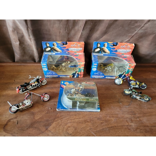 Hot Wheels, American Chopper and More Model Bikes NEW