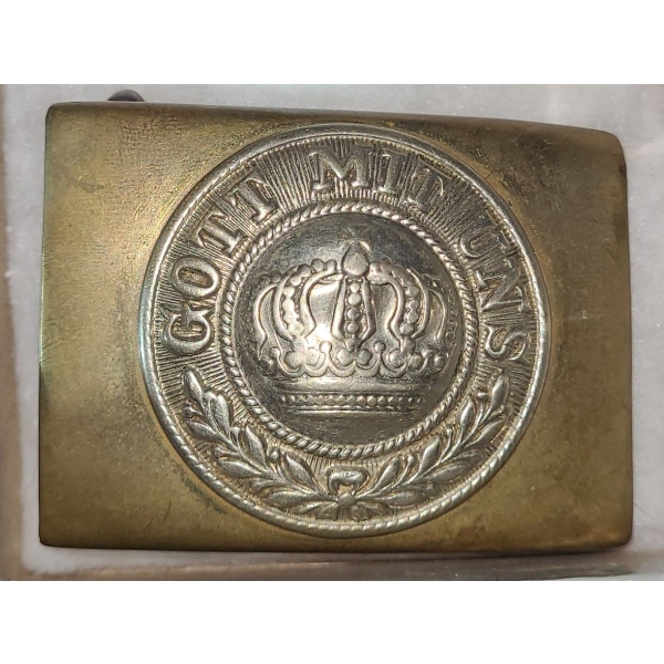 WW1 Imperial German Army "Gott Mit Uns (God With Us)" Belt Buckle 2.5 X 2