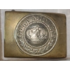 Image 1 : WW1 Imperial German Army "Gott Mit Uns (God With Us)" Belt Buckle 2.5 X 2