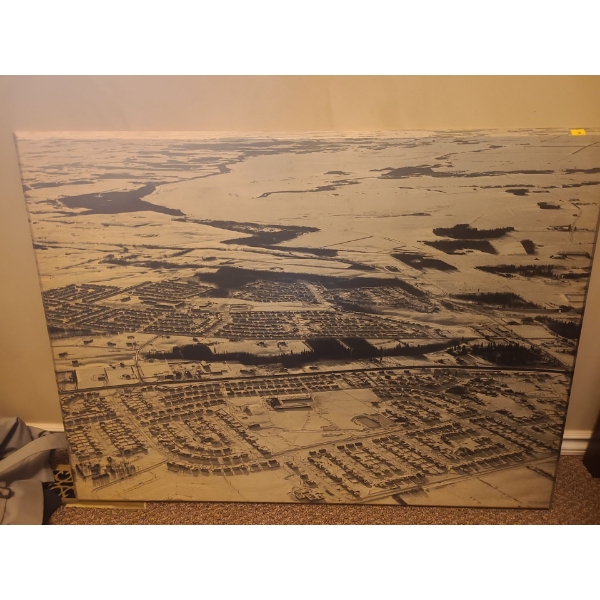 St. Albert Print on Board (40"W, 38"T)