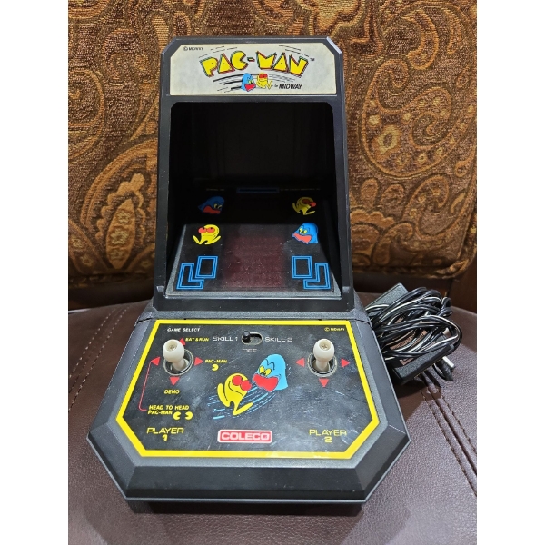 Midway Pac-Man Coleco No.2390 Handheld 2 Player Tested Working