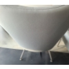 Image 7 : Modern Grey Upholstered Chairs w/ Metal Legs 32 w, 40 h, 28 d 