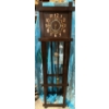 Image 1 : Antique Hardwood Tall Case Clock (frame, pendulum, weight chains, needs love) 68H