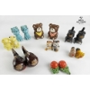 Image 2 : Different Porcelain figurals Salt And Pepper Shakers.