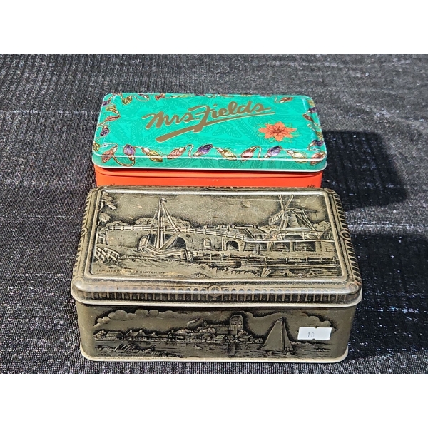 Tins of Assorted Vintage World Postage Stamps #2