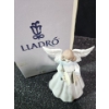 Image 1 : Lladro Figurine "Angelic Cymbalist" 4.5 W, 7 T w/ Box 