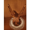 Image 3 : Carved Wood Eagle 5.5 X 4.5 Base, 10.5 T 