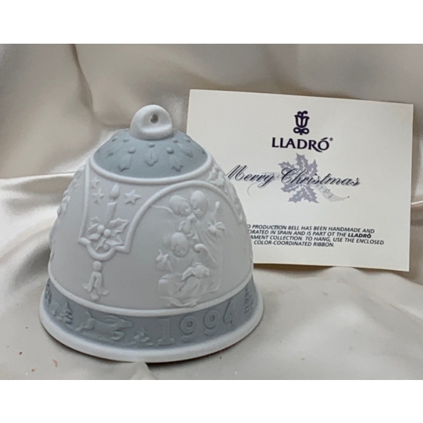 LLADRO Porcelain '1994 Christmas Bell' 3.5T