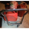 Image 2 : Garage Rolling Cart and Jerry Cans 