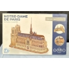Image 3 : Retro Style Double Sided Station Clock w/ Notre-Dame de Paris 3D Puzzle Kit & More