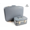 Image 3 : Lovely Lot Including Stylish Luggage, Vintage Handmade Wedding Gown, Delft Decanter
