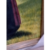 Image 2 : C. Key Religious Oil on Canvas 25x29 Art