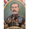 Image 4 : Framed Lithograph of Field-Marshal Earl Kitchener, with Wooden Frame