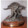 Image 1 : "Touch N' Go" Bronze Statue