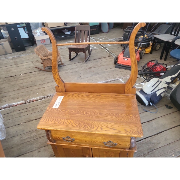 Wash Stand w/ Towel Rack (50.5" x 30" x 18.5" Inches) Reserve of $200
