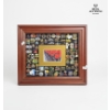 Image 1 : A Full Career's Worth Of RCMP Pins Displayed In Beautiful Case