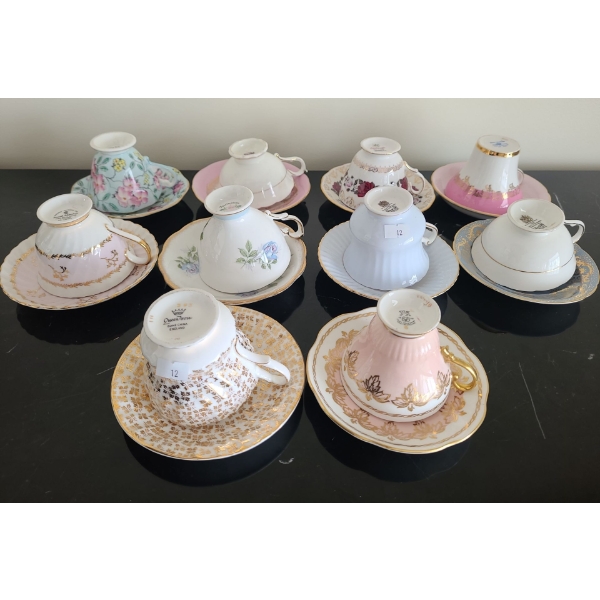 Assorted Teacups and Saucers by Paragon, Royal Adderley and More!