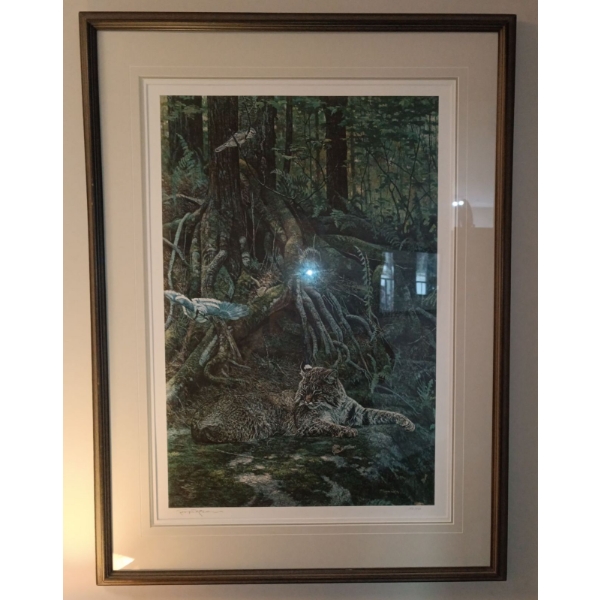 George McLean "Bobcat-Blue Jays 183/450  28"x 38"tall
