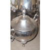Image 3 : Assorted Metalware: Teapot, Coffee Pot, Cream & Sugar, Goblets and More!