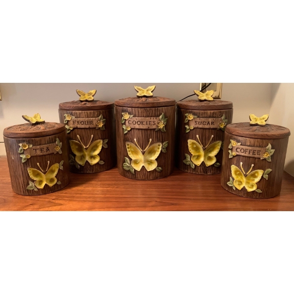 Unique Canister Collection 5 Pieces 8T