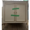Image 1 : White Wooden Cabinet -  29W, 20D, 31T