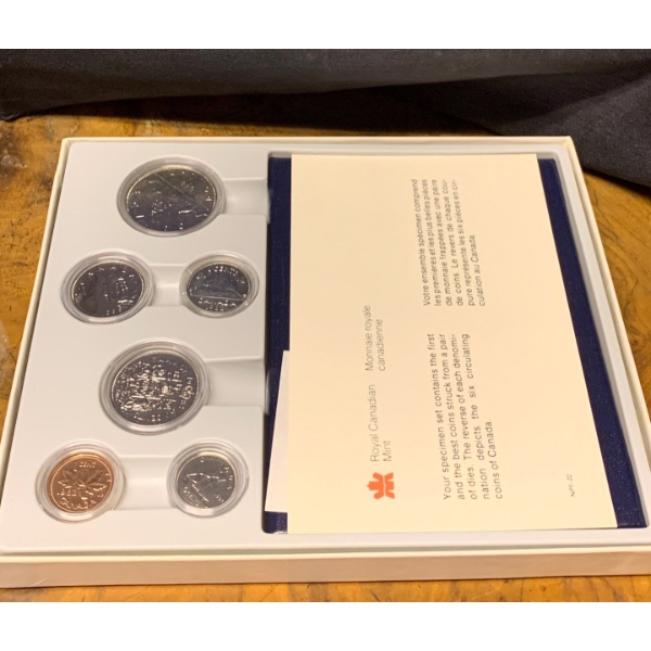 1982 RCM Collectable Uncirculated Coin Set 'Specimen' (Duplicate)