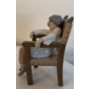 Image 2 : LLADRO Porcelain Resting Choir Boy on Chair 7T
