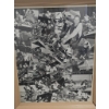 Image 2 : Framed Black-and-White Hockey Collage, 18 x 22 Inches