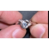 Image 2 : 2.09 ct Certified Silver Aquamarine gemstone Ring ($1,309 Appraisal)