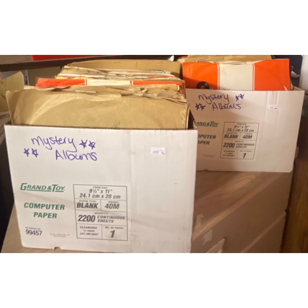 Mystery Vintage Record Haul