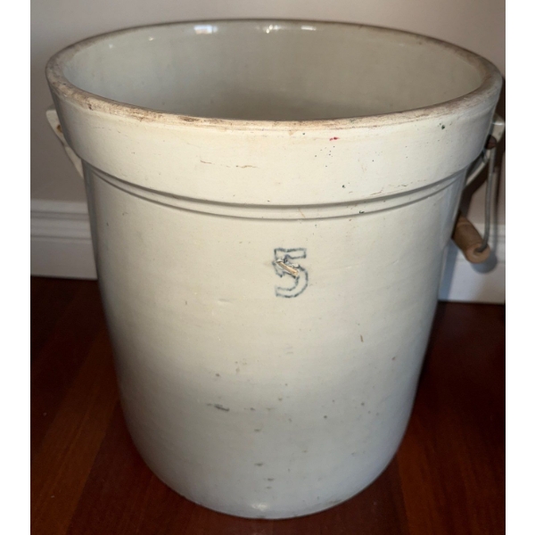 # 5 Medalta Potteries Cannister/Crock ( No Lid)