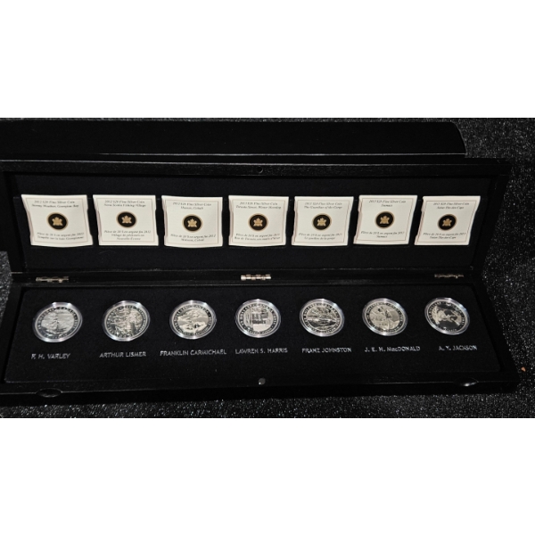 2012 $20 The Group of Seven Set - 99.9% Fine Silver Coins
