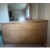 Image 4 : Vintage Dresser w/Mirror 47"w x 22"d x 75"tall