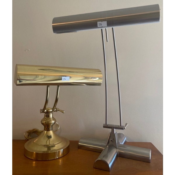 Desk Lamps Brass Chrome 20T