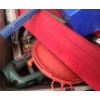 Image 6 : Blue Metal Toolbox 21 W, 8 D, 8 T, Wrenches, Work Light and More!