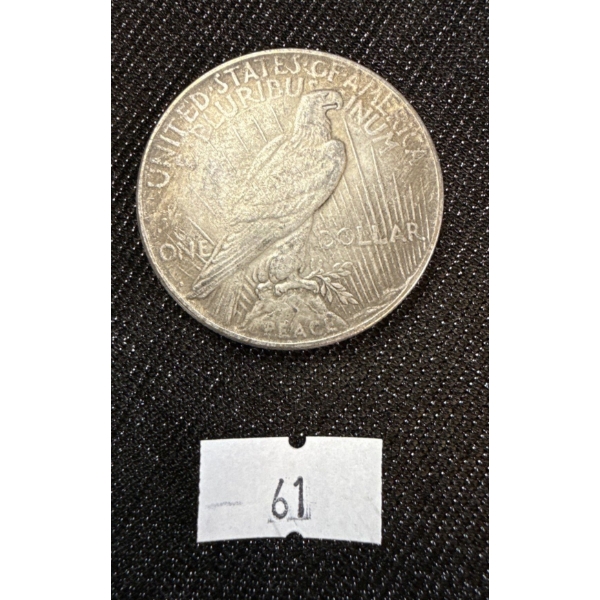 1927 United States Silver Peace Dollar