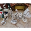 Image 2 : Holiday Decor Including: Ceramic Nativity, Santa Cookie Jar, Snowman Storage Box 12 T and More!